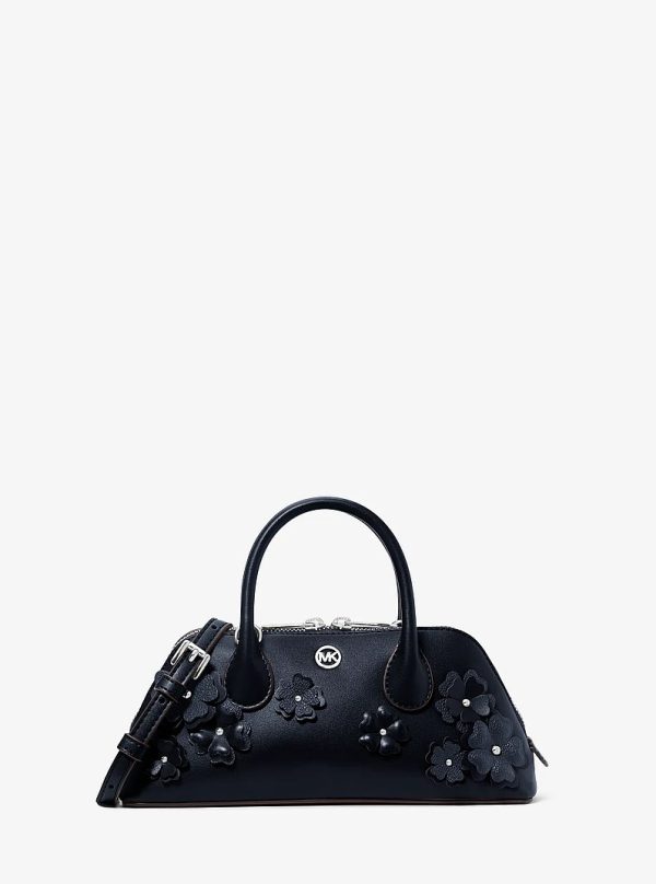 Michael Kors Petra Small Floral Embellished Crossbody Bag