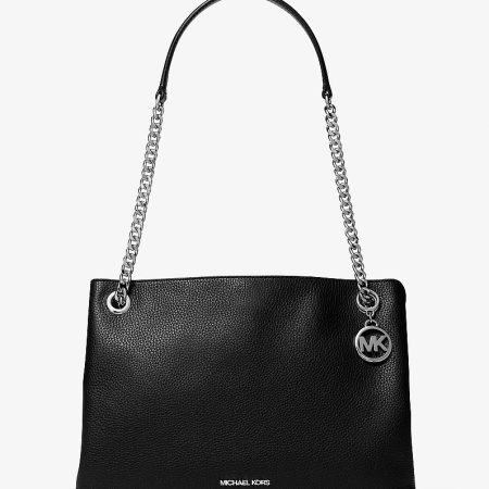 Michael Kors Christina Medium Pebbled Leather Messenger Bag