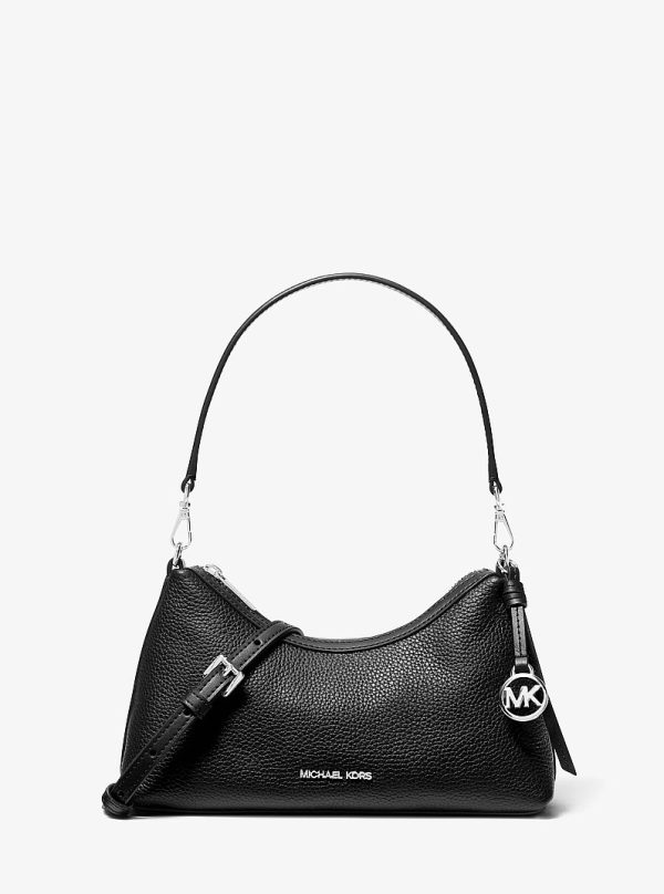 Michael Kors Sammy Small Pebbled Leather Convertible Crossbody Bag