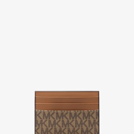 Michael Kors Cooper Signature Logo Card Case
