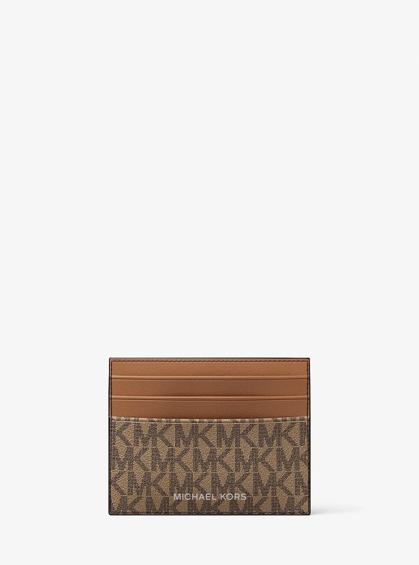 Michael Kors Cooper Signature Logo Card Case