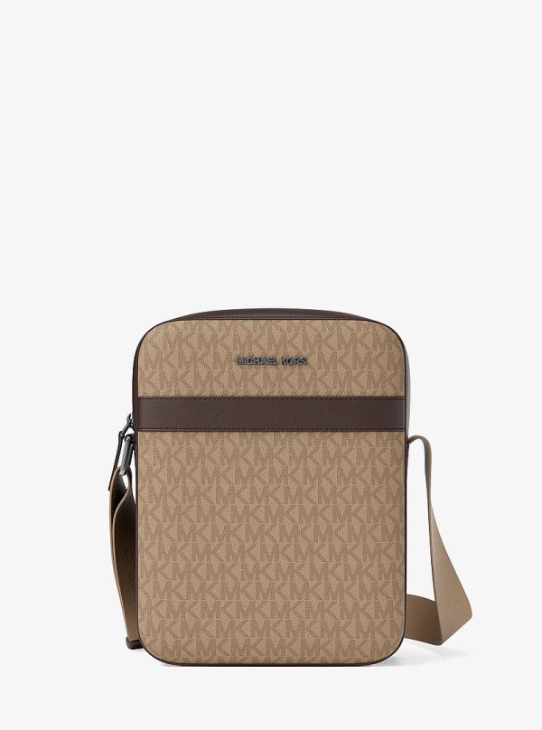 Michael Kors Cooper Signature Logo Flight Bag