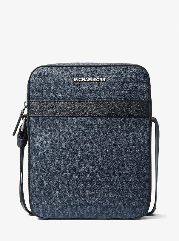 Michael Kors Cooper Signature Logo Flight Bag