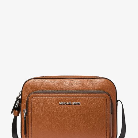 Michael Kors Cooper Pebbled Leather Utility Crossbody Bag