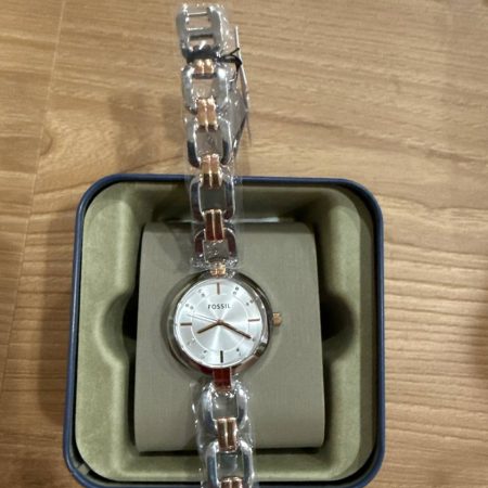 Fossil Kerrigan Three-Hand Two-Tone Stainless Steel Watch - Preorder