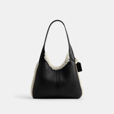 Coach Brooklyn Shoulder Bag 28 In Shearling Preorder