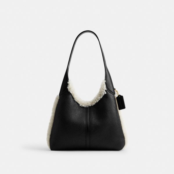 Coach Brooklyn Shoulder Bag 28 In Shearling Preorder
