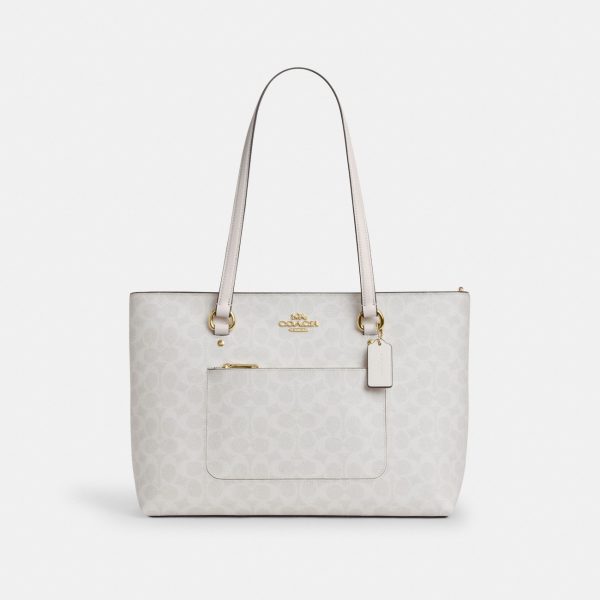 Coach Station Tote Bag In Signature Canvas Preorder