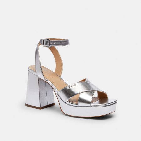 Coach Block Heel Sandal Preorder