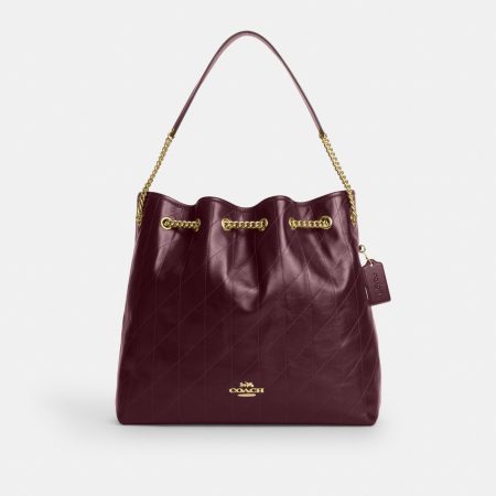 Coach Evelyn Large Shoulder Bag With Quilting Preorder