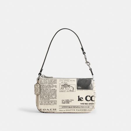 Coach Nolita 19 With Newspaper Print Preorder