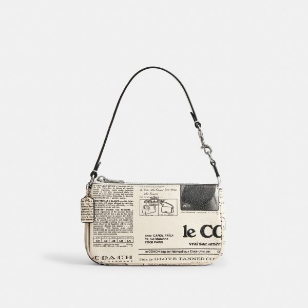 Coach Nolita 19 With Newspaper Print Preorder
