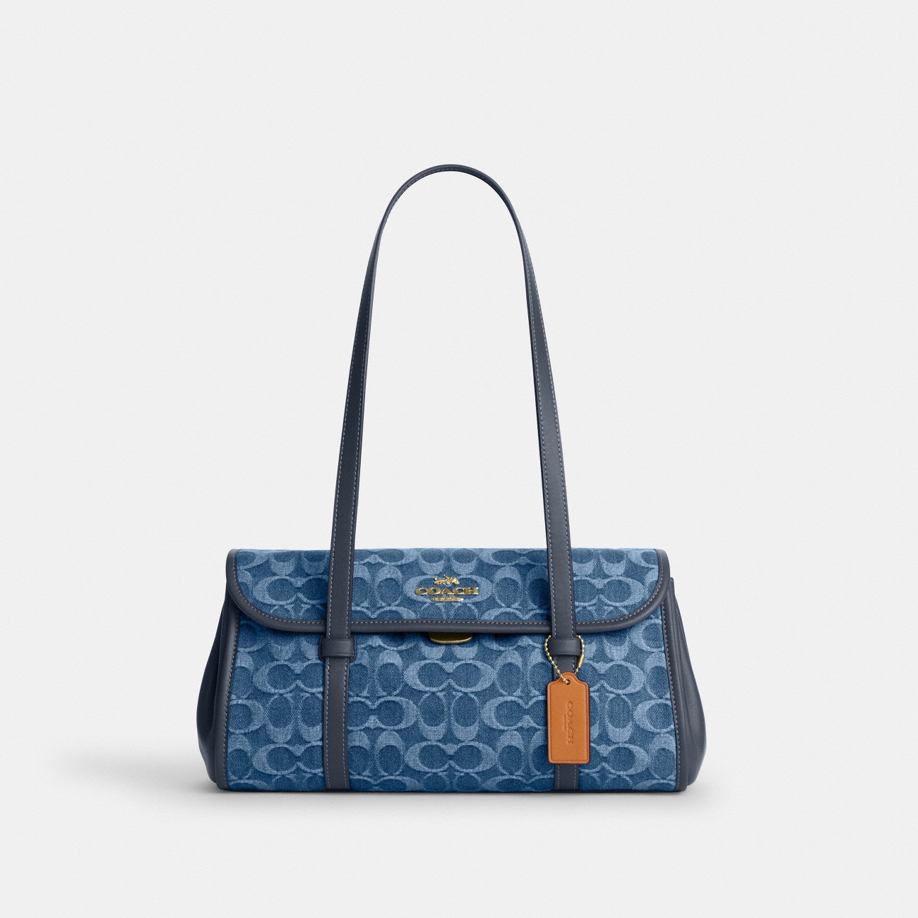 Coach Bridget Flap Shoulder Bag In Signature Denim Preorder