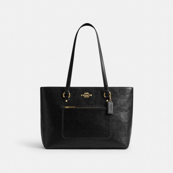 Coach Station Tote Bag In Signature Leather Preorder