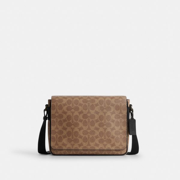 Coach Jack Messenger Bag In Signature Canvas Preorder