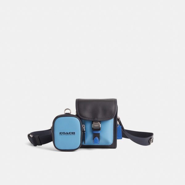 Coach Restored Charter North/South Crossbody With Hybrid Pouch In Colorblock Preorder
