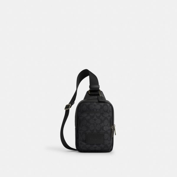 Coach Racer Sling Pack In Signature Canvas Preorder