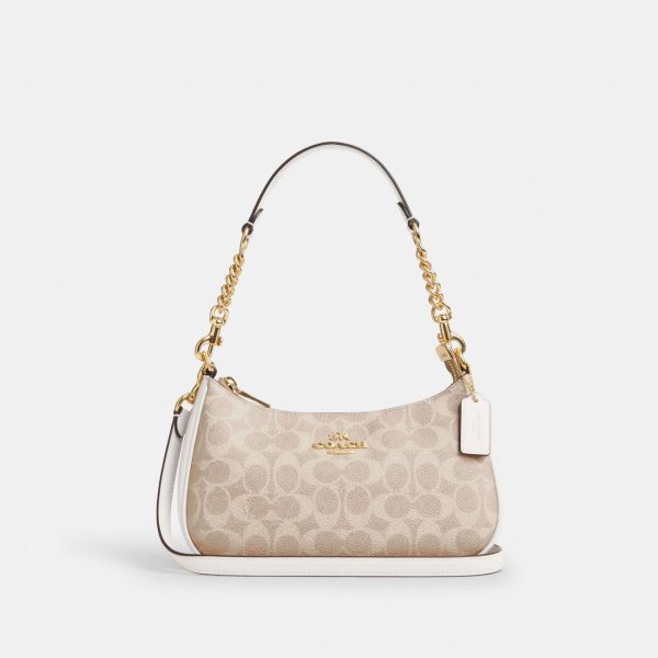 Coach Teri Shoulder Bag In Signature Canvas Preorder