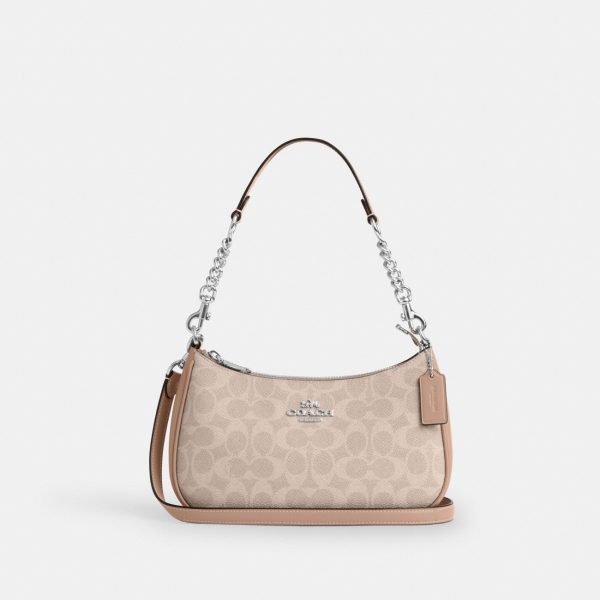 Coach Teri Shoulder Bag In Signature Canvas Preorder