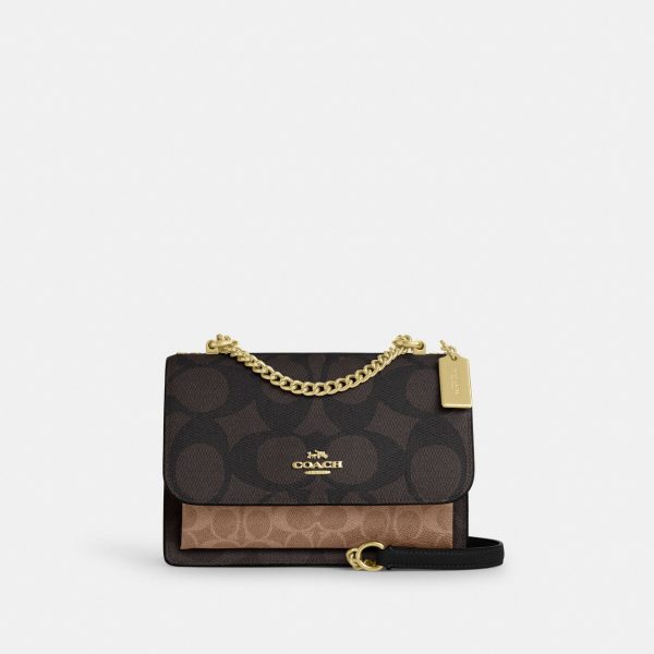 Coach Klare Crossbody Bag In Blocked Signature Canvas Preorder