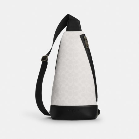 Coach Dominic Sling Pack In Signature Canvas Preorder