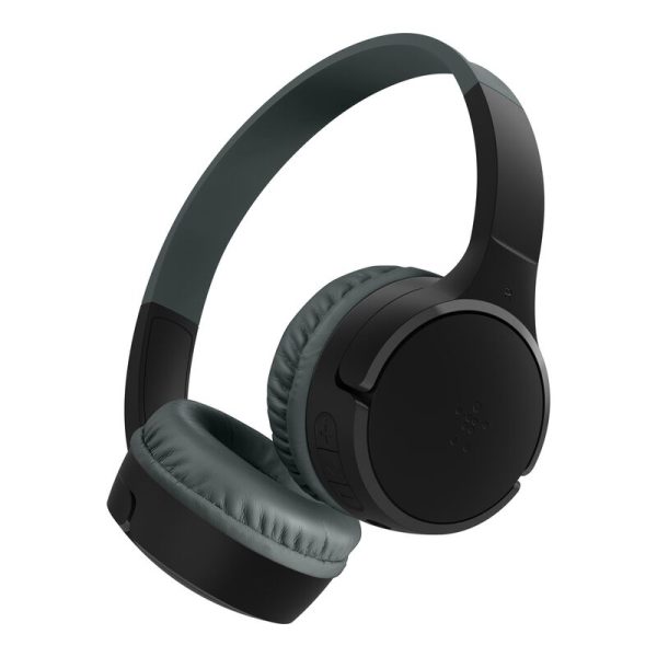 Belkin SoundForm Mini Wireless On-Ear Headphones for Kids Black - Preorder
