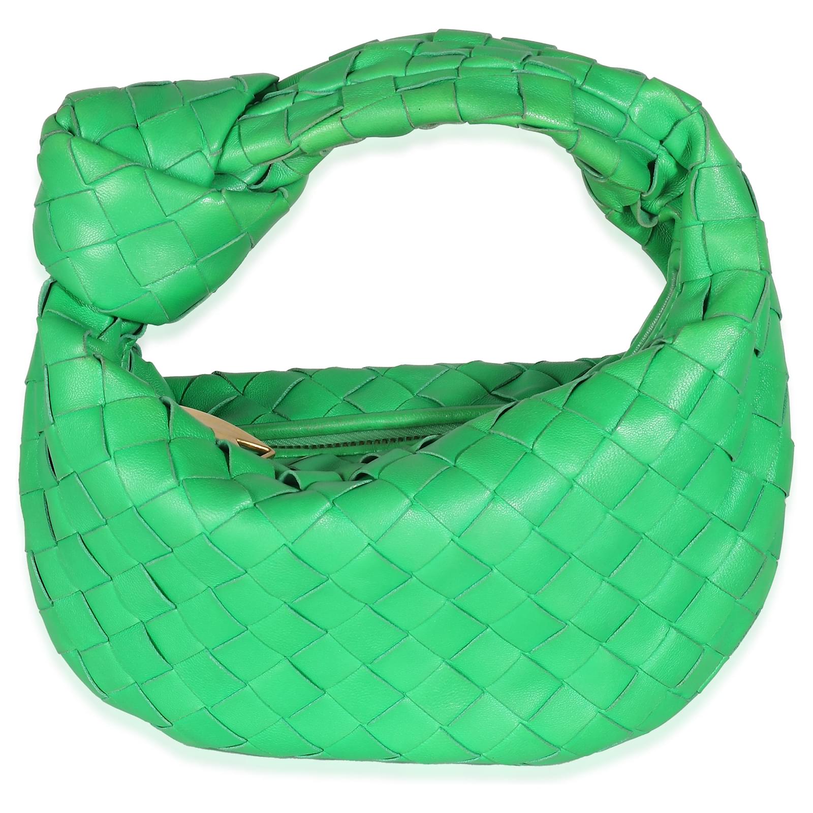 Bottega Veneta Jodie bag parakeet green intrecciato nappa leather 2026
