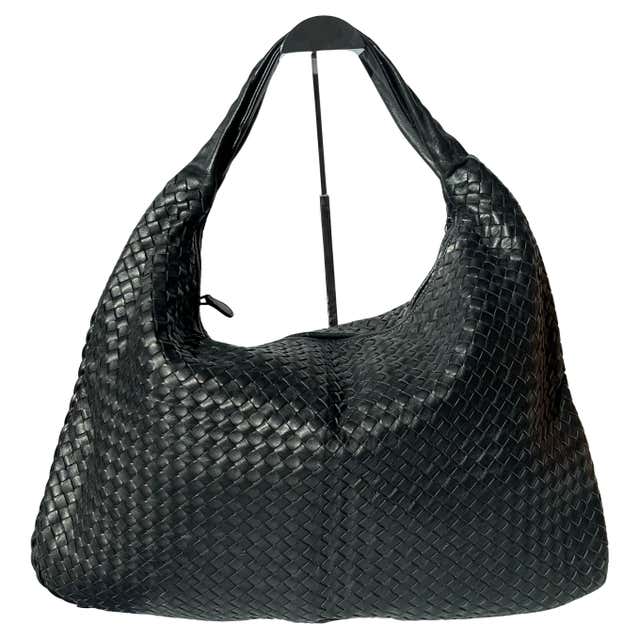 Bottega Veneta Jodie large black intrecciato leather hobo 2025