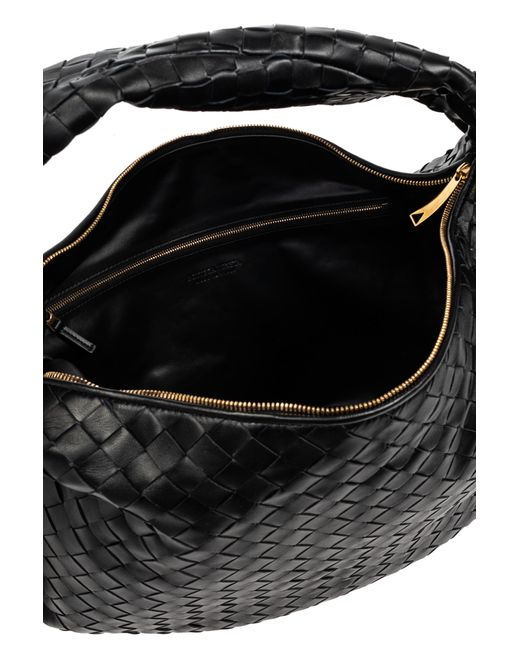 Bottega Veneta Jodie medium black intrecciato woven leather 2024