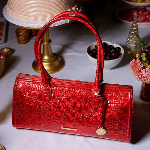 Brahmin Sophia handbag spring 2026 structured refined leather bag