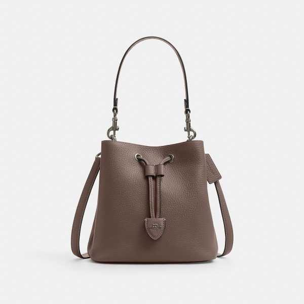 Coach Rowan Bucket Bag Gunmetal/Dark Stone - Preorder