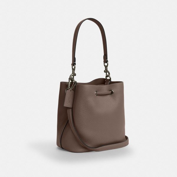 Coach Rowan Bucket Bag Gunmetal/Dark Stone - Preorder