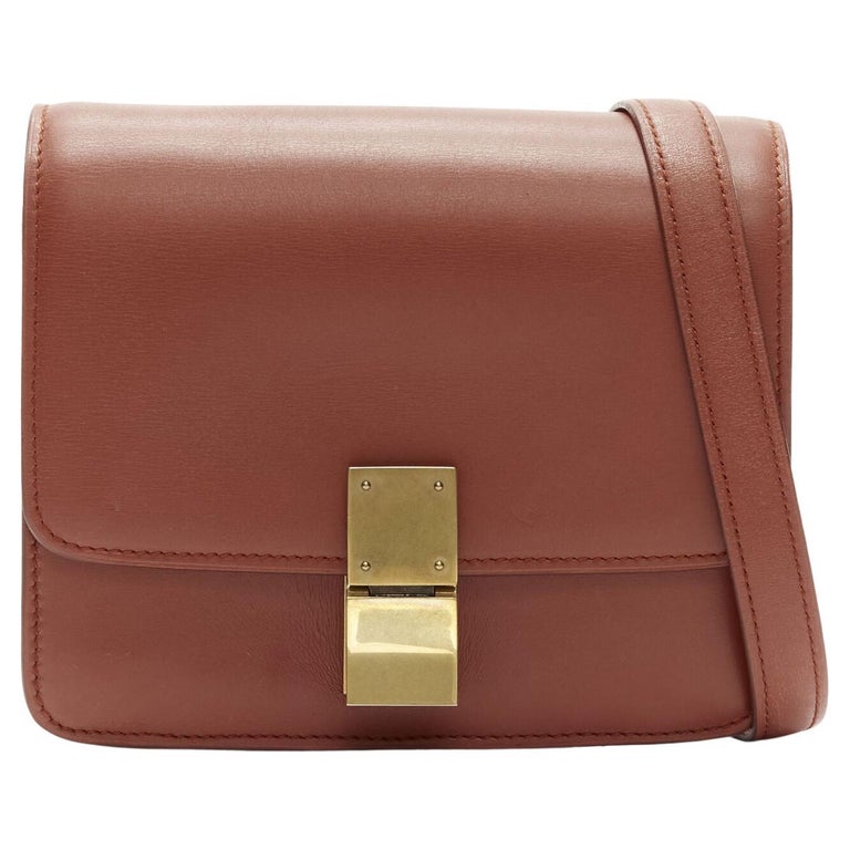 Celine Classic Box Bag Natural Tan Calfskin 2024