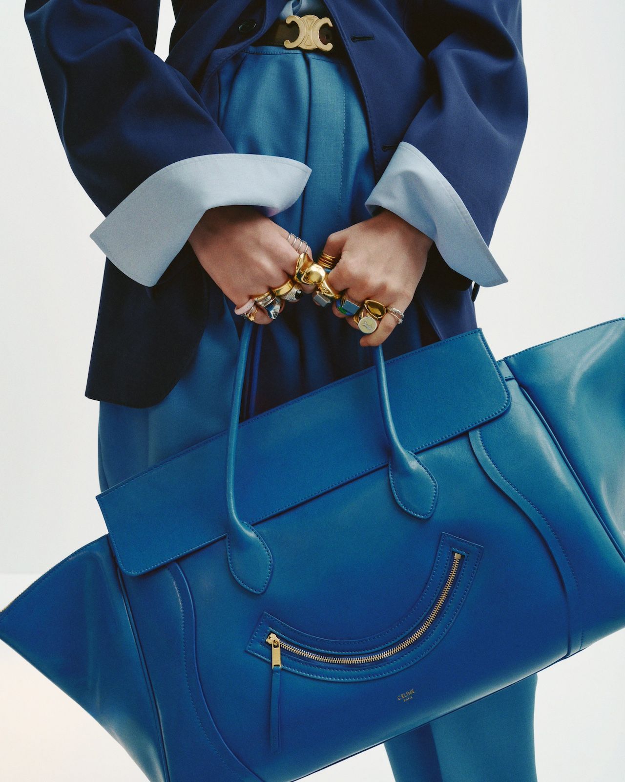 Celine Phantom blue 2026 Hedi Slimane