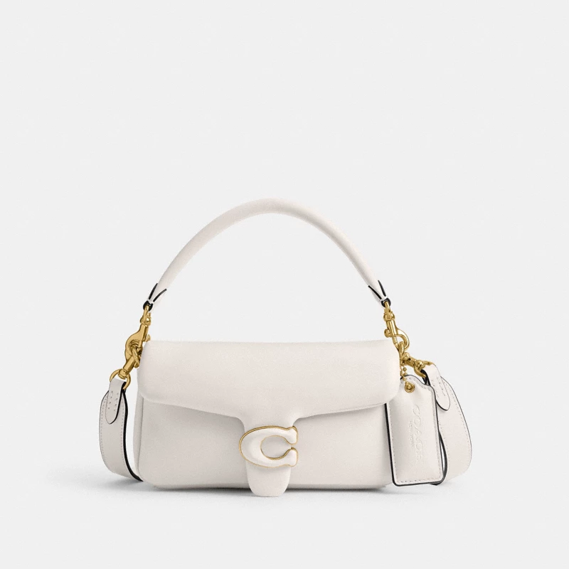 Coach Pillow Tabby Mini Crossbody chalk white 2024