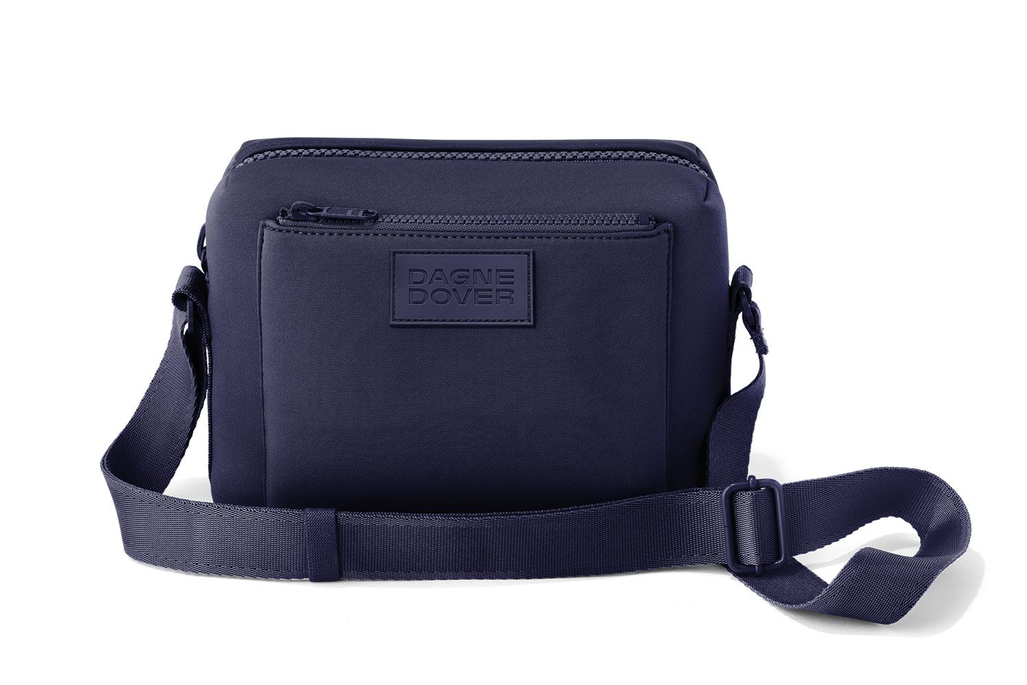 Dagne Dover Enzo Messenger Bag neoprene navy crossbody 2026