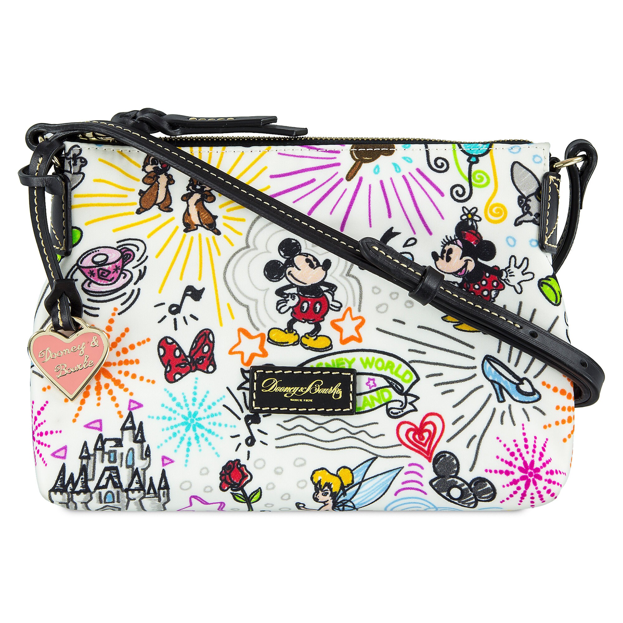 Dooney Bourke White Disney Sketch Nylon crossbody bag 2026