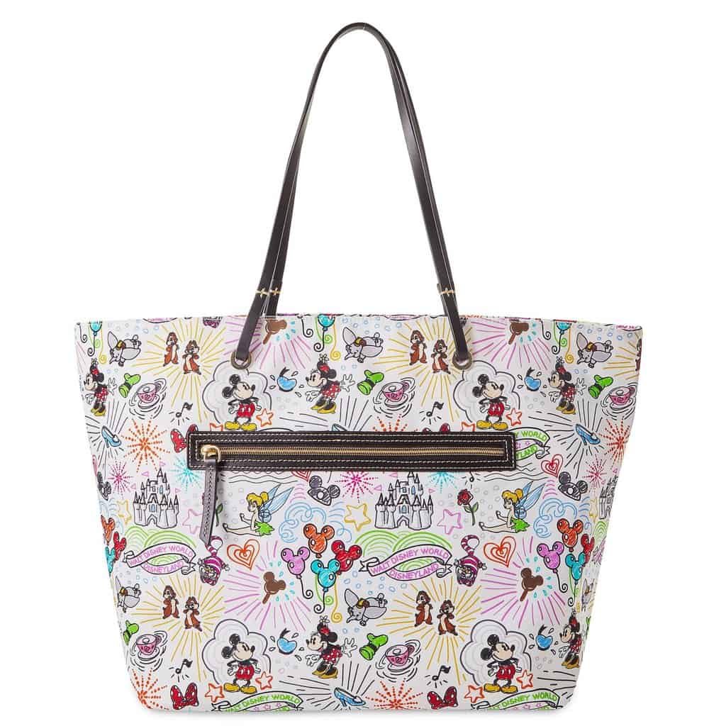 Dooney Bourke White Disney Sketch Nylon tote bag white 2026