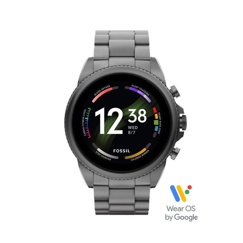 Fossil Gen 6 Smartwatch 44mm black stainless steel 2022