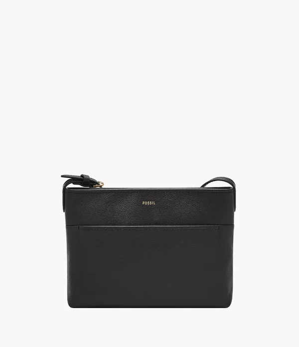Fossil Phoebe Small Crossbody Black - Preorder