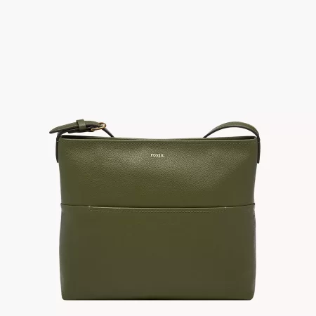 Fossil Phoebe Large Crossbody Bag Canteen - Preorder