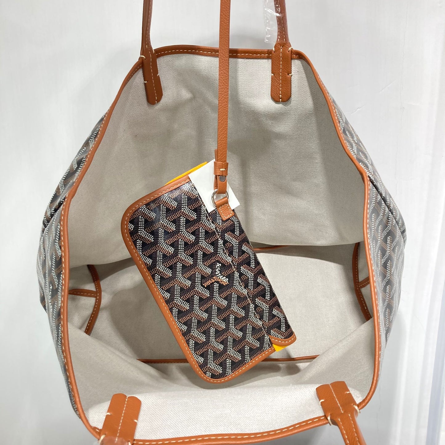 Goyard Saint Louis GM tote bag natural tan canvas 2024