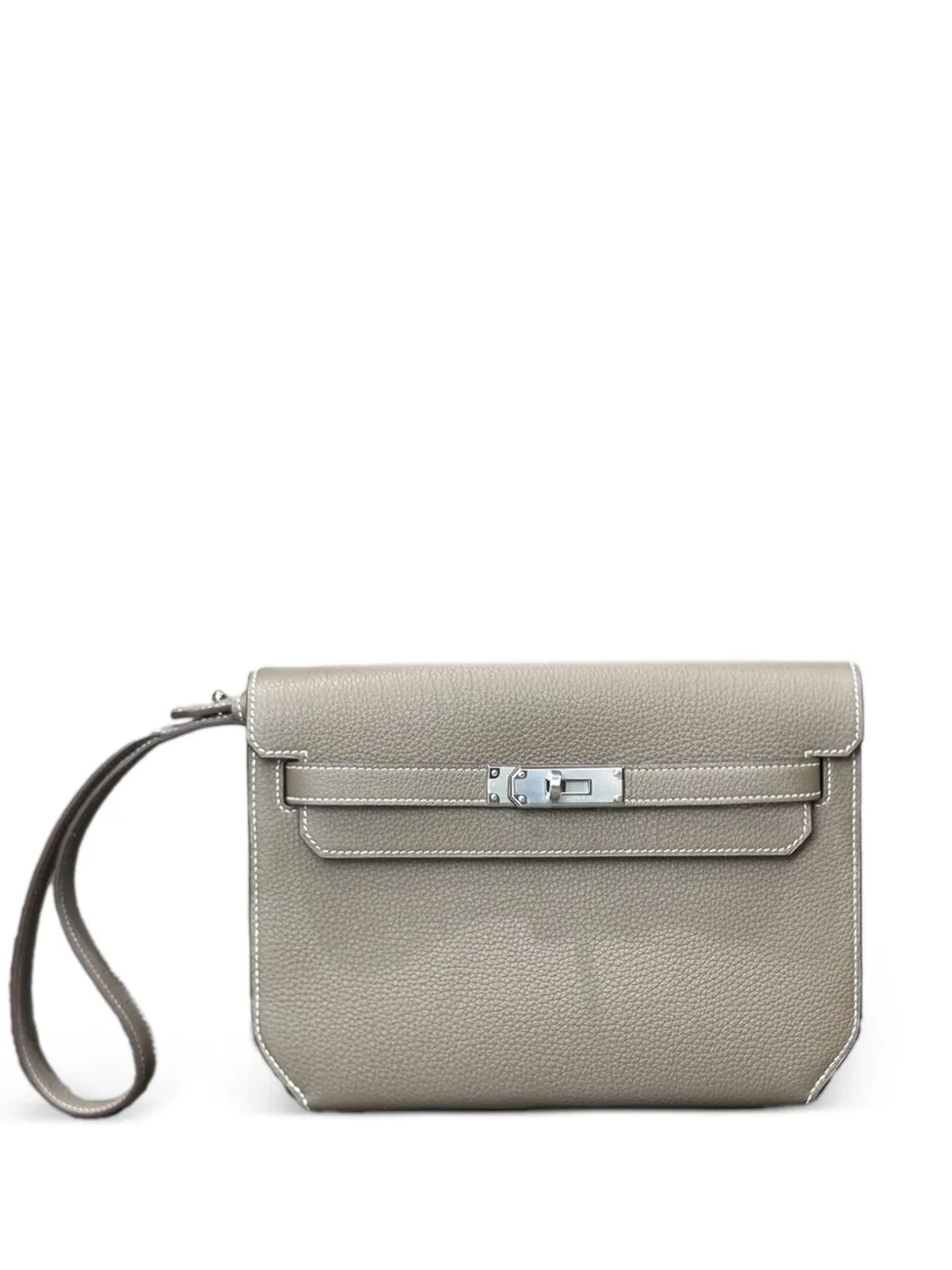Hermes Kelly 25 etoupe togo leather palladium hardware 2024