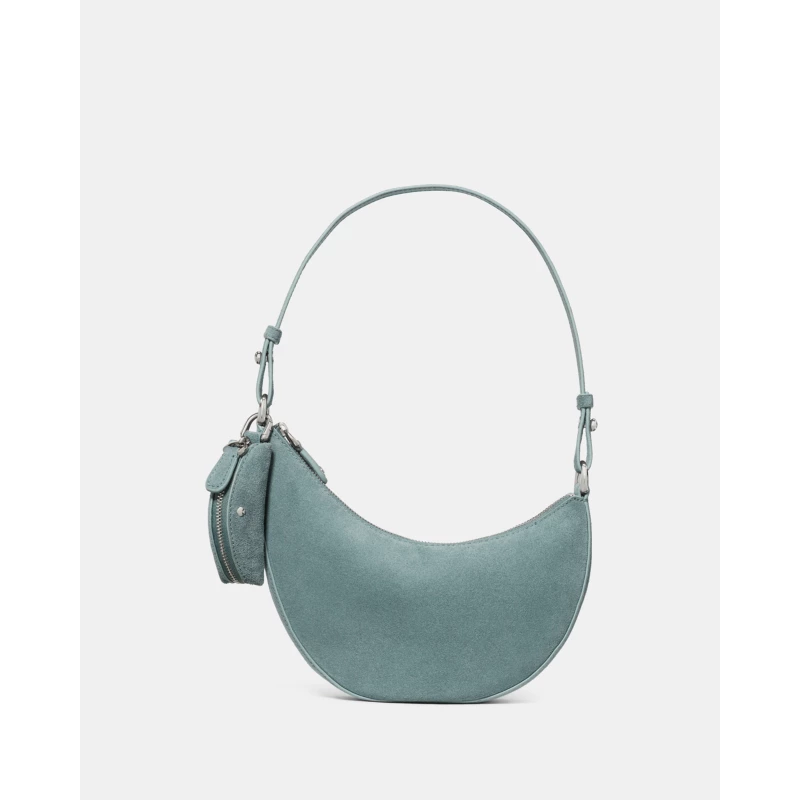 Kate Spade Carey Denim Mini Camera Bag blue structured