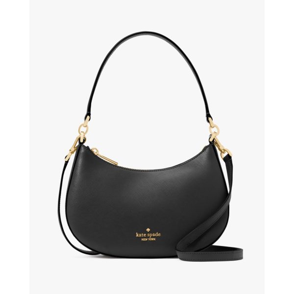 Kate Spade KK983 Paige Shoulder Bag in Black front view