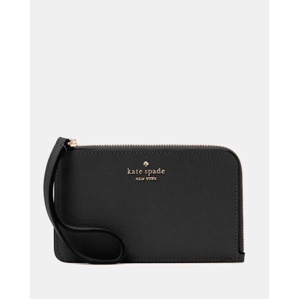 Kate Spade Lucy Spade Flower Small Card Holder Wristlet