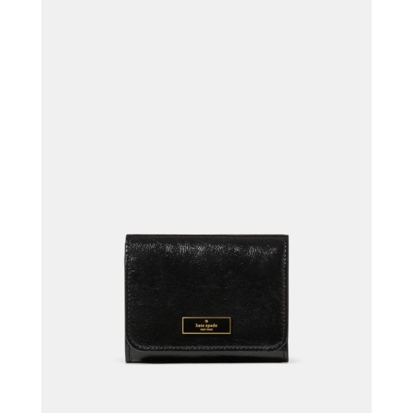 Kate Spade Bridget Crinkle Patent Small L-zip Wallet