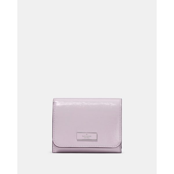 Kate Spade Bridget Crinkle Patent Small L-zip Wallet