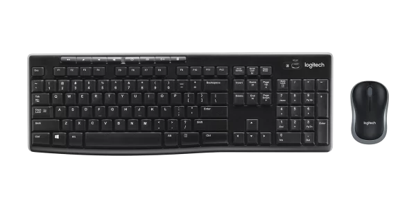 Logitech MK270 Wireless Keyboard and Mouse Combo Black - Preorder