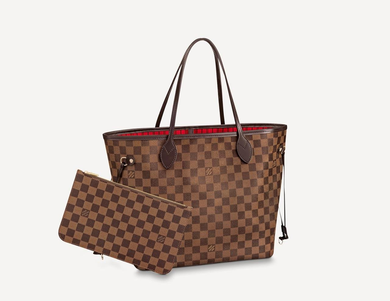 Louis Vuitton Neverfull MM Damier Ebene brown canvas 2024